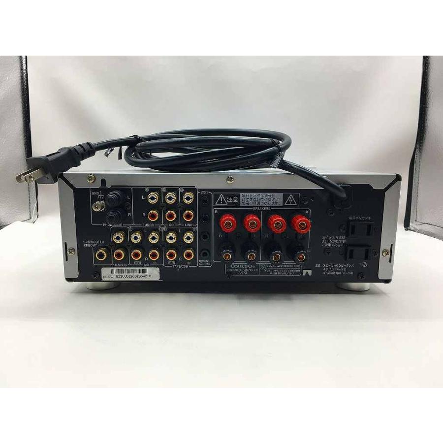【良品】ONKYO A-933 インテグレーテッド プリメインアンプ ONKYO A-933 プリメインアンプ @29159 / 中古オーディオ買取、販売