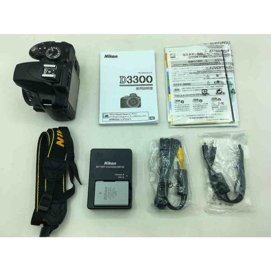 ニコン Nikon デジタル一眼レフカメラ D3300 ダブルズームキット