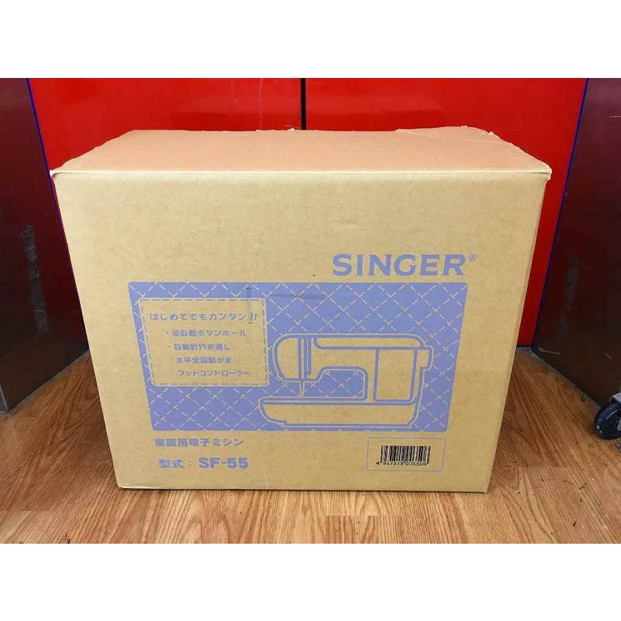 SINGER シンガー　電子ミシンＳF55本体　美品 SINGER シンガー 電子ミシンSF55本体 美品 - メルカリ