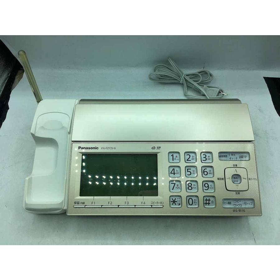 【美品】Panasonic KX-PZ720-N 電話機 FAX Panasonic（パナソニック） おたっくす 見てから印刷 受話器コードレス