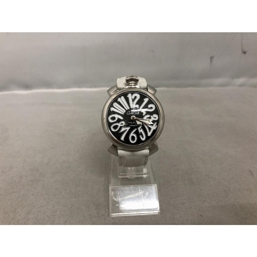 ガガミラノ GaGa MILANO マヌアーレ 40mm ブラック×ホワイト 5020