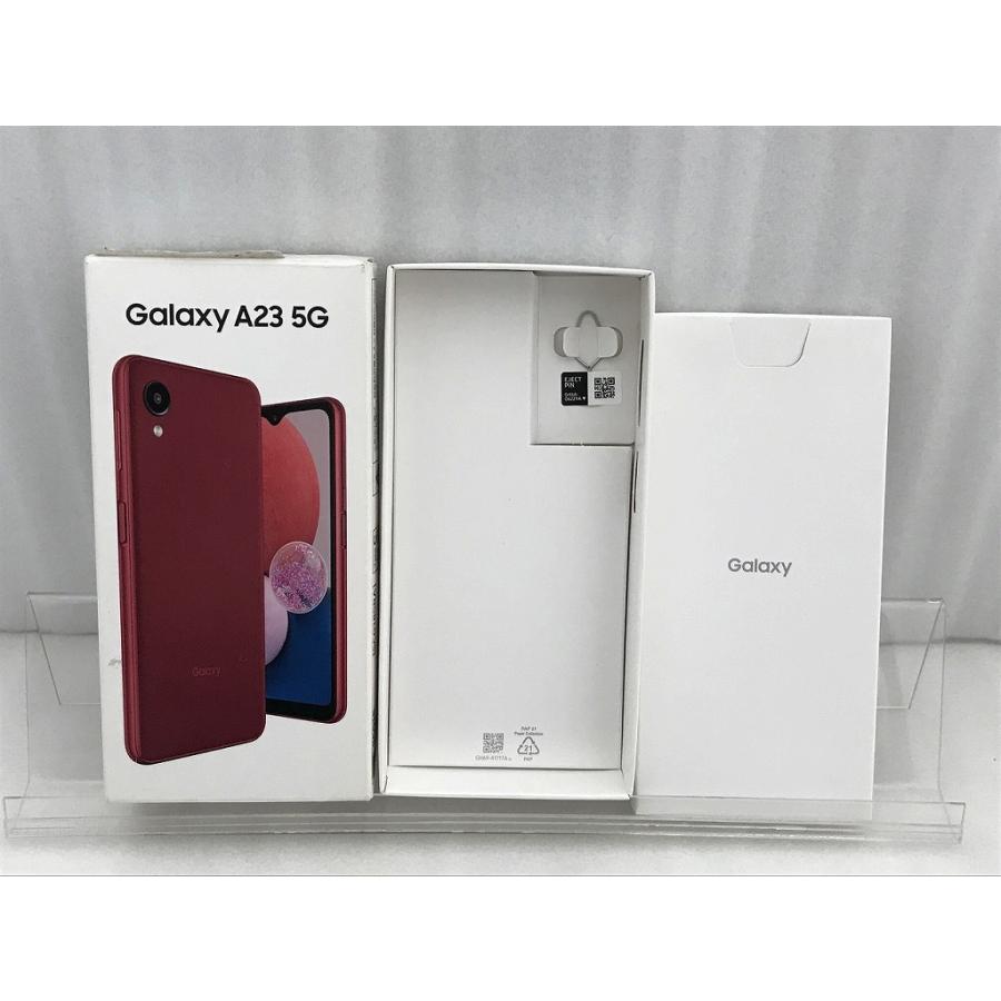 サムスン SAMSUNG Galaxy A23 5G au SIMロック解除済み レッド