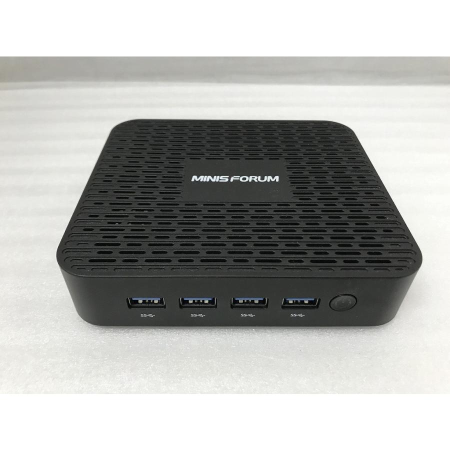 ミニスフォーラム MINISFORUM ミニPC ブラック GK41 ミニスフォーラム MINISFORUM ミニPC ブラック GK41