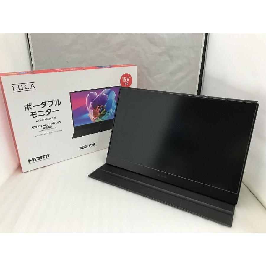 アイリスオーヤマ モバイルモニター 15.6インチ ILD-A16262KS-B 【公式