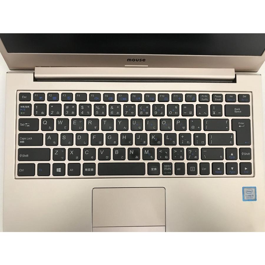 マウスコンピューター mouse computer ノートパソコン ゴールド m-Book