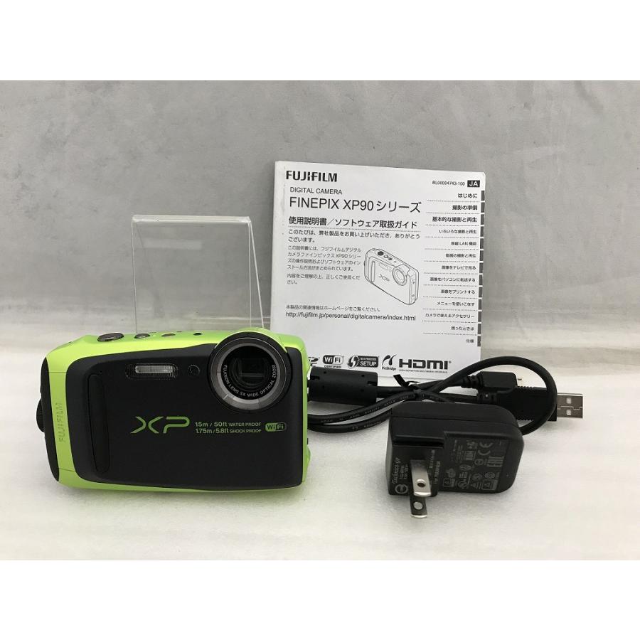フジフイルム 富士フイルム デジタルカメラ ライム FinePix XP90 フジフイルム 富士フイルム デジタルカメラ ライム FinePix XP90