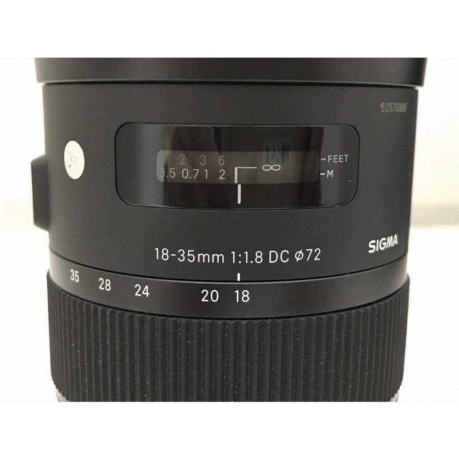 シグマ SIGMA Fマウント用 ズームレンズ 18-35mm F1.8 DC HSM Art