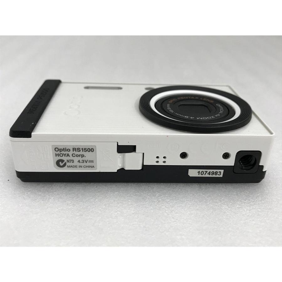 ペンタックス PENTAX コンパクトデジタルカメラ ホワイト Optio RS1500