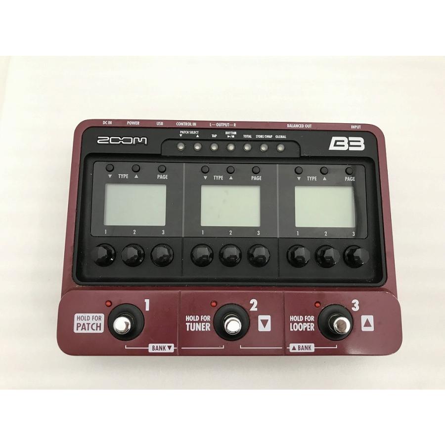 ズーム ZOOM ベース用マルチエフェクター B3 : ワットマン Yahoo