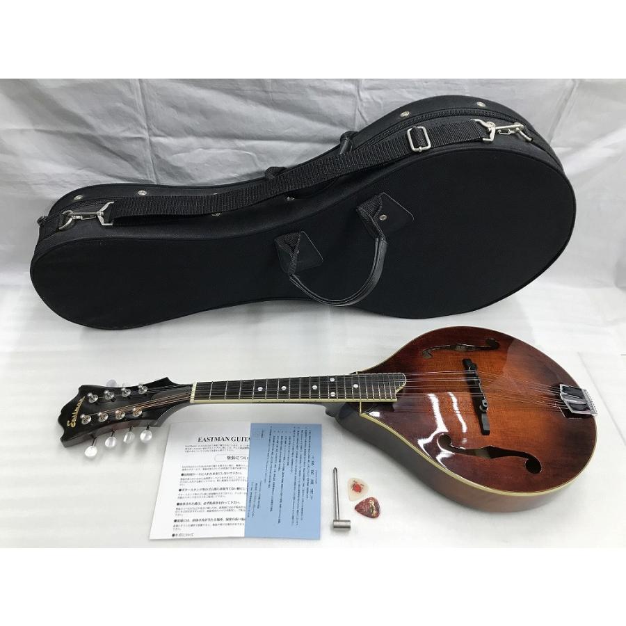 イーストマン Eastman Aスタイルのフラットマンドリン MD-505/A.Red