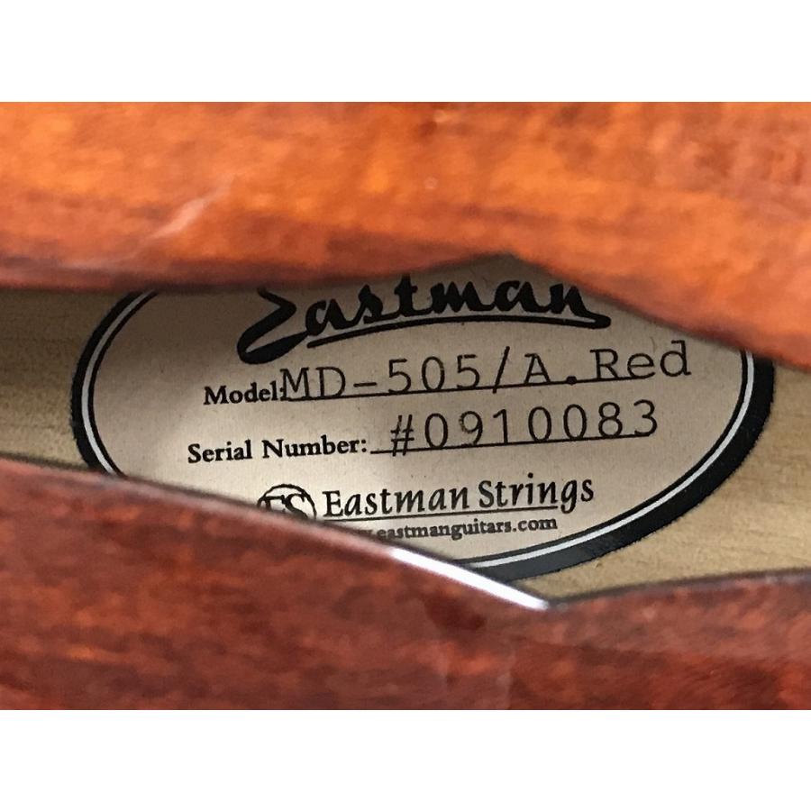 イーストマン Eastman Aスタイルのフラットマンドリン MD-505/A.Red