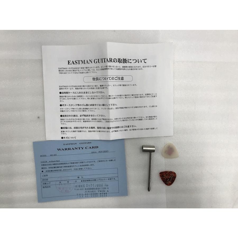 イーストマン Eastman Aスタイルのフラットマンドリン MD-505/A.Red