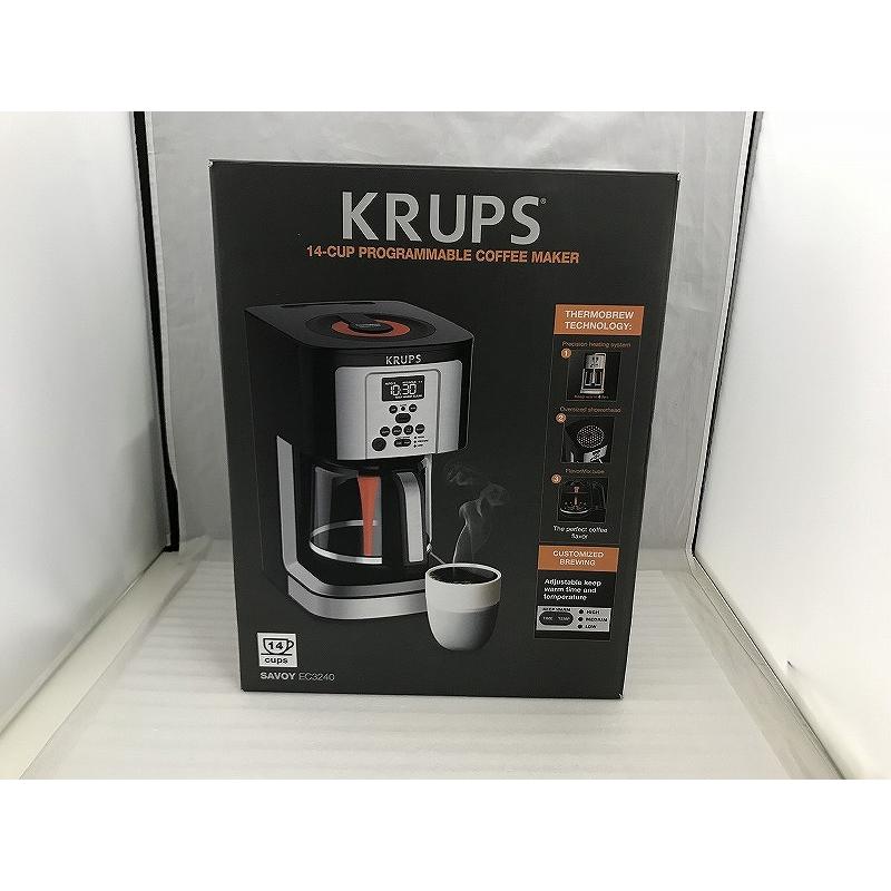 【未使用】 クラップス KRUPS コーヒーメーカー 温度調節 タイマー付 EC3240 ayd123530137ワットマン Yahoo
