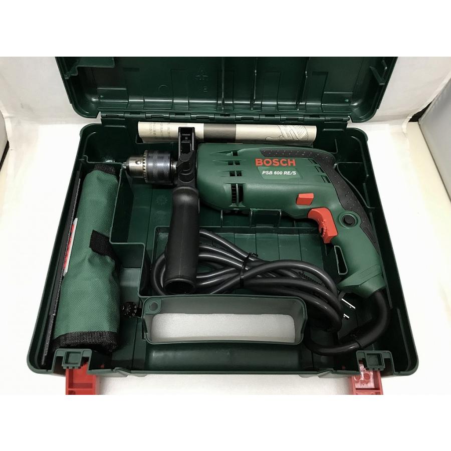 ボッシュ BOSCH 可変速 振動ドリル グリーン PSB600RE/S : ワットマン