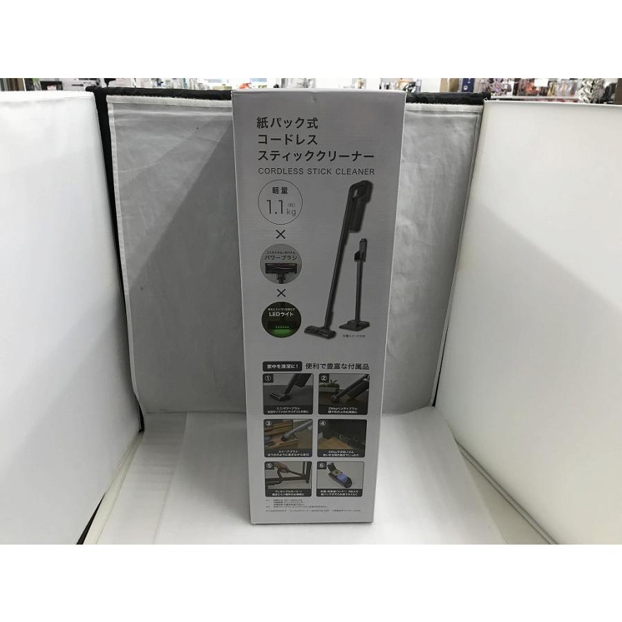 未使用】 ニトリ NITORI 紙パック式 コードレス スティッククリーナ