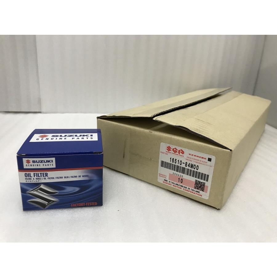 SUZUKI オイルフィルター 16510-84M00 １０個 未使用】 スズキ SUZUKI 純正オイルフィルター 10個セット 16510-84M00