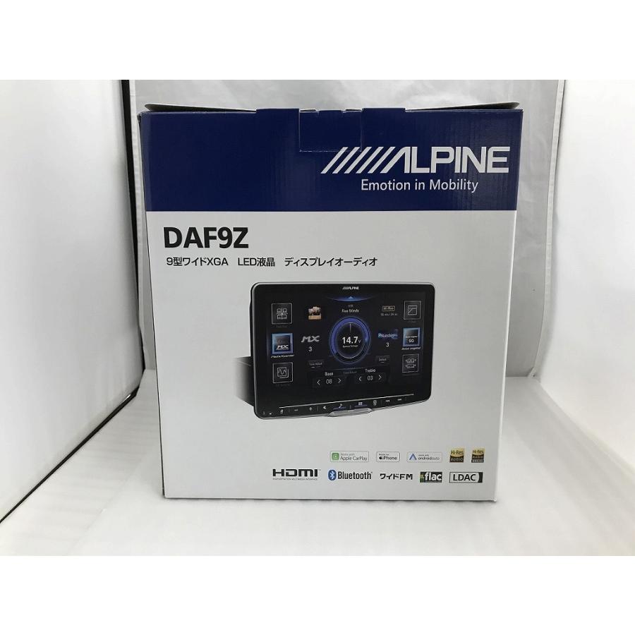 未使用】 アルパイン ALPINE 9型ディスプレイオーディオ DAF9Z