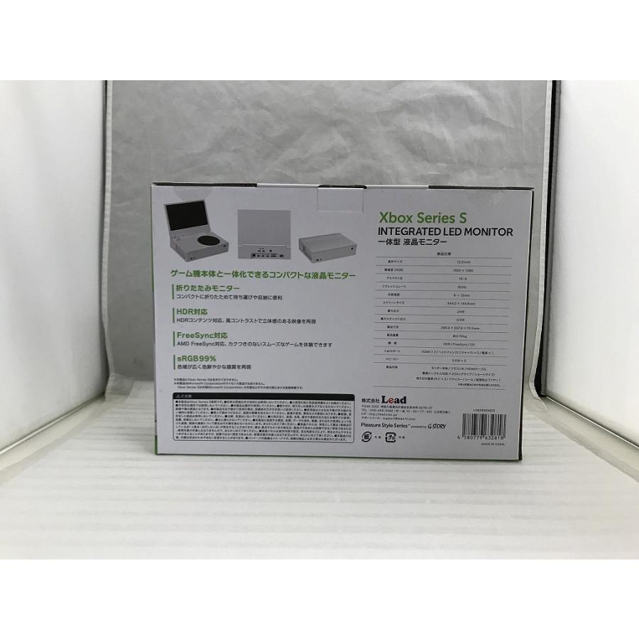 未使用】 リード LEAD Xbox Series S INTEGRATED LED MONITOR 未使用】 リード LEAD Xbox Series S INTEGRATED LED MONITOR