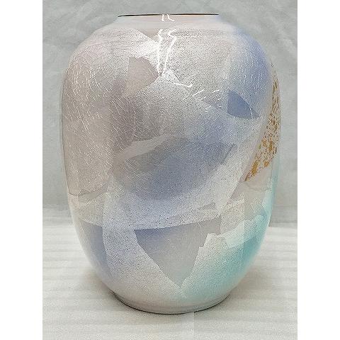 丸谷焼 宗秀作 金銀彩 8号 花瓶 : ワットマン Yahoo!ショッピング店