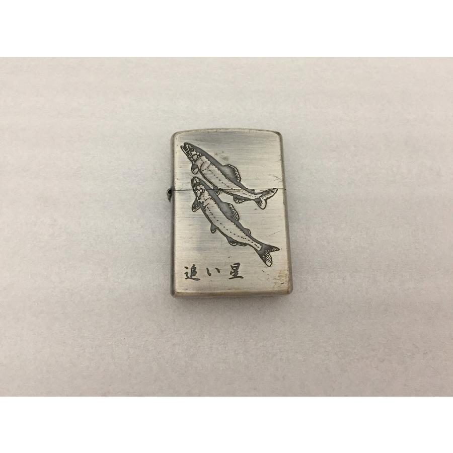 ジッポー ZIPPO 【ジャンク品】ジッポーライター 追い星 鮎