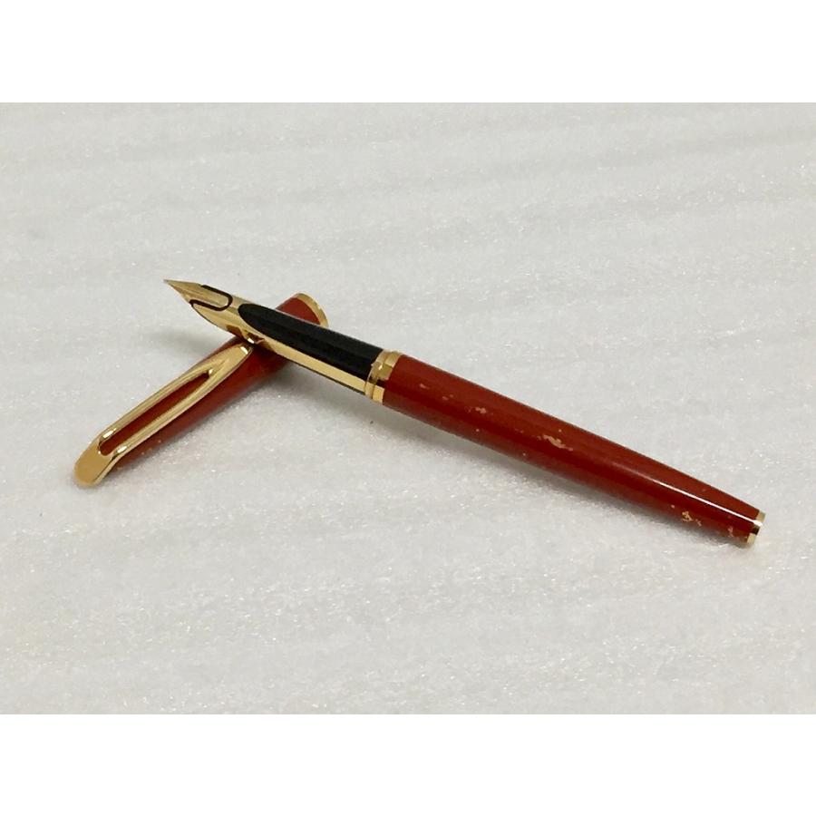 ウォーターマン waterman 万年筆 ブラウン18K金ペン先