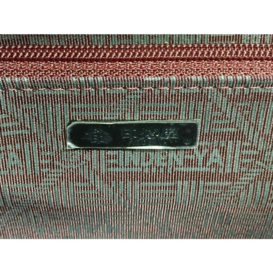インデンヤ 印傳屋 花唐草柄 鹿革 漆 レディース トートバッグ 