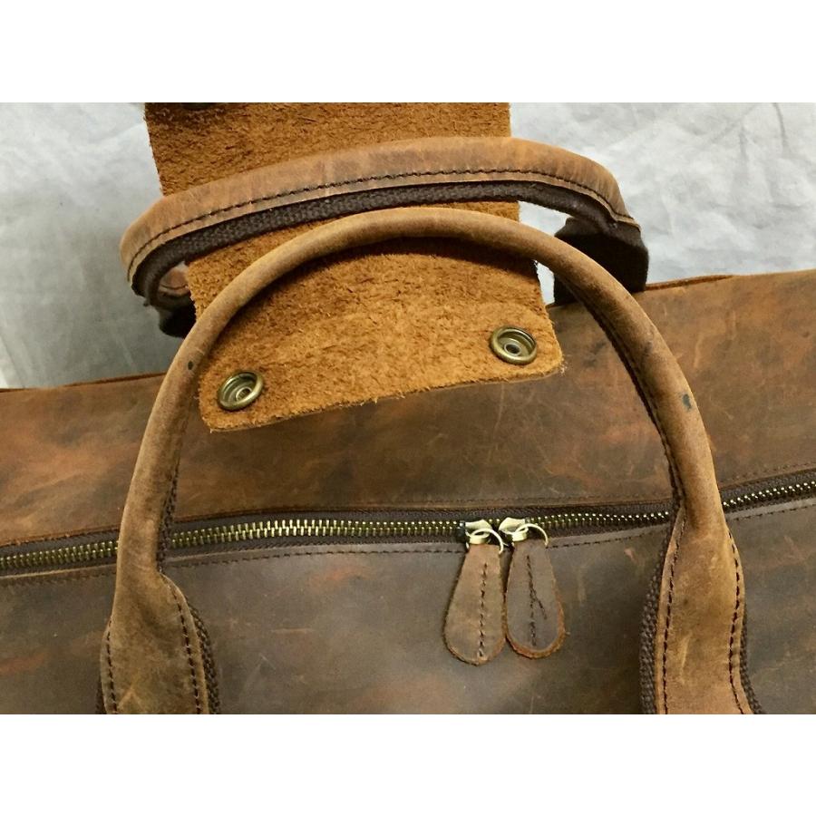 TIDING タイディング レザー 本革 ヴィンテージ 2way ボストンバッグ