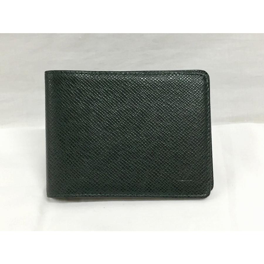 ルイヴィトン LOUIS VUITTON タイガ ポルトビエ3 ヴォレ メンズ 二