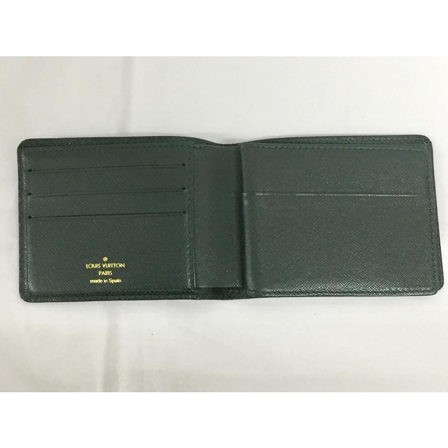 ルイヴィトン LOUIS VUITTON タイガ ポルトビエ3 ヴォレ メンズ 二