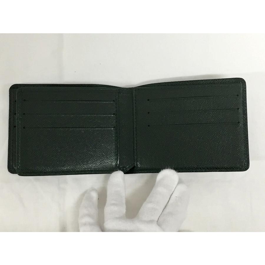 ルイヴィトン LOUIS VUITTON タイガ ポルトビエ3 ヴォレ メンズ 二