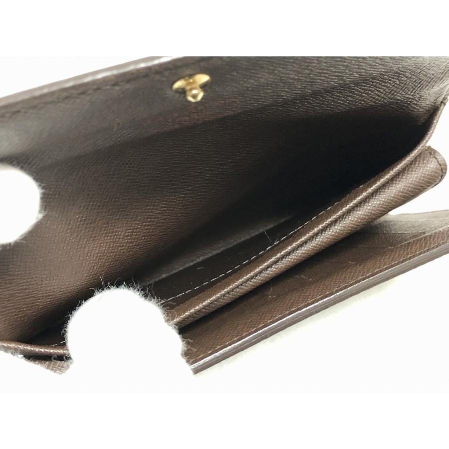 ルイヴィトン LOUIS VUITTON ダミエ ポルトトレゾール エテュイ パピエ