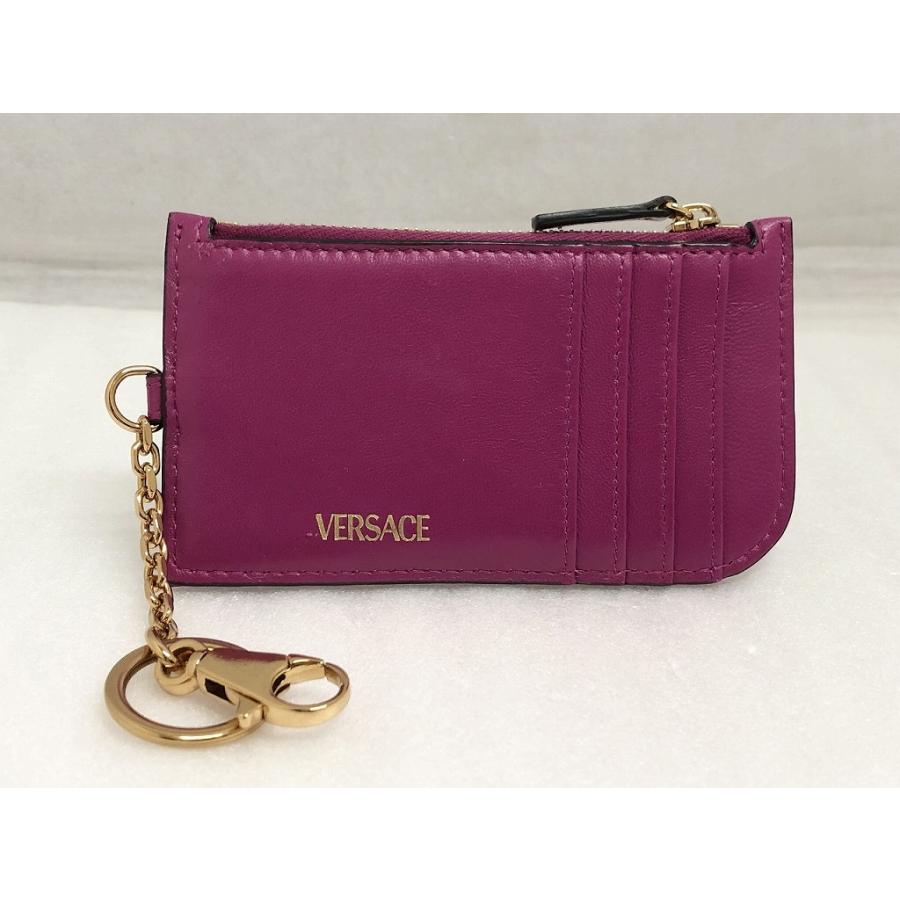 美品　ヴェルサーチ　Versace ケース ヴェルサーチ VERSACE キルティング パスケース カードケース コイン