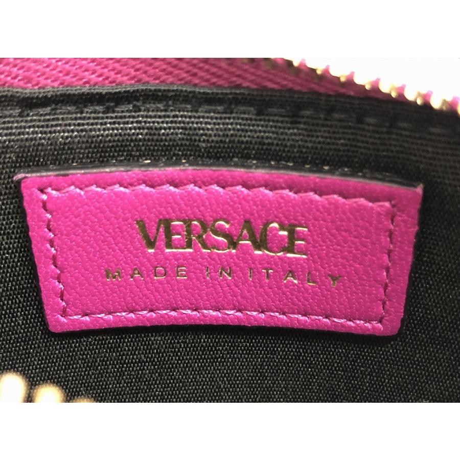 ヴェルサーチ VERSACE キルティング パスケース カードケース コイン