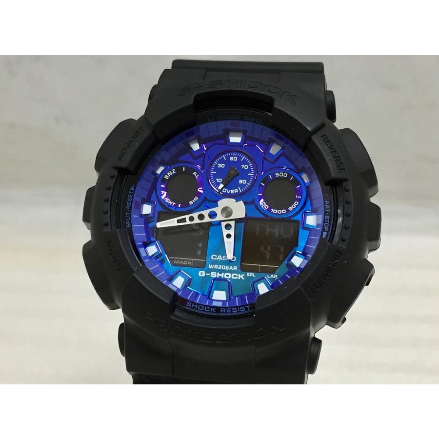 カシオ CASIO 【美品】 G-SHOCK GA-100シリーズ アナログ デジタル