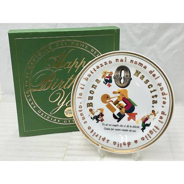 【未使用美品】リチャードジノリ★ピノキオ★バースデイプレート　4枚 未使用美品】リチャードジノリ☆ピノキオ☆バースデイプレート