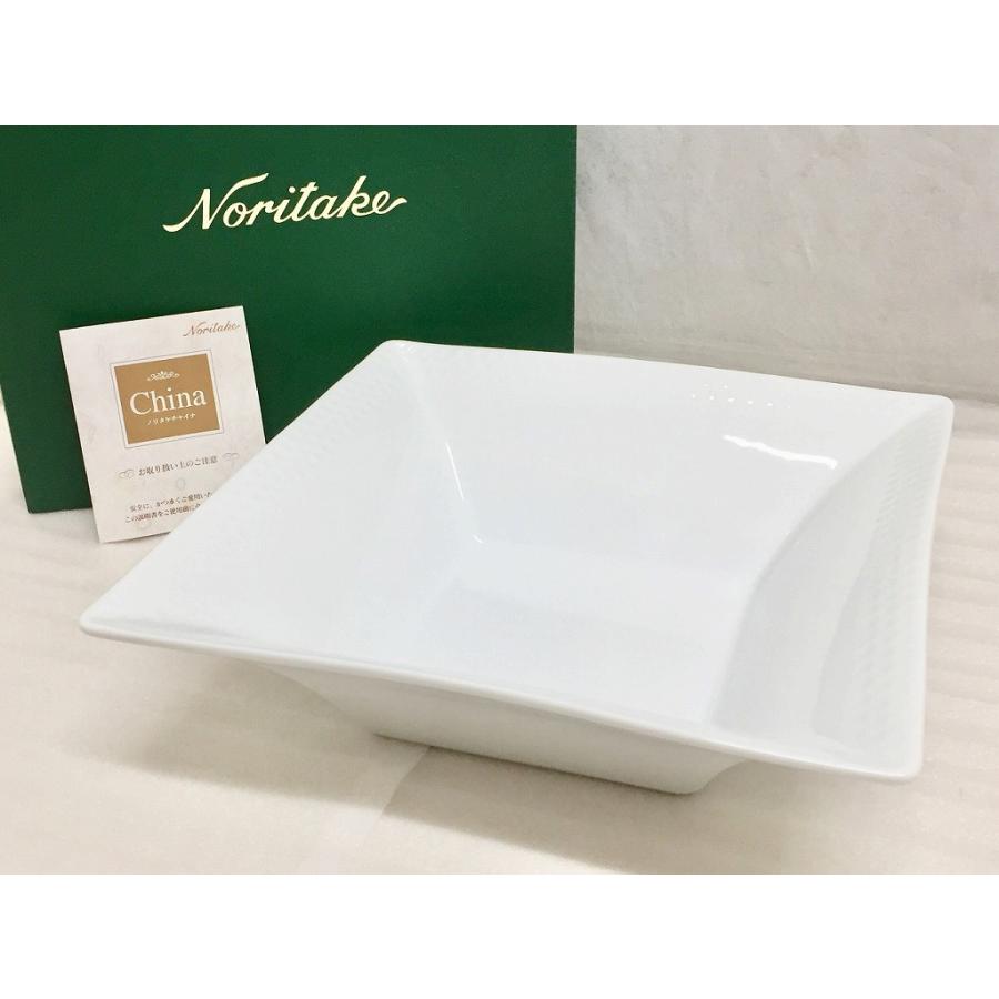 ノリタケ Noritake 【未使用品】 スクエアボール ボウル 23cm