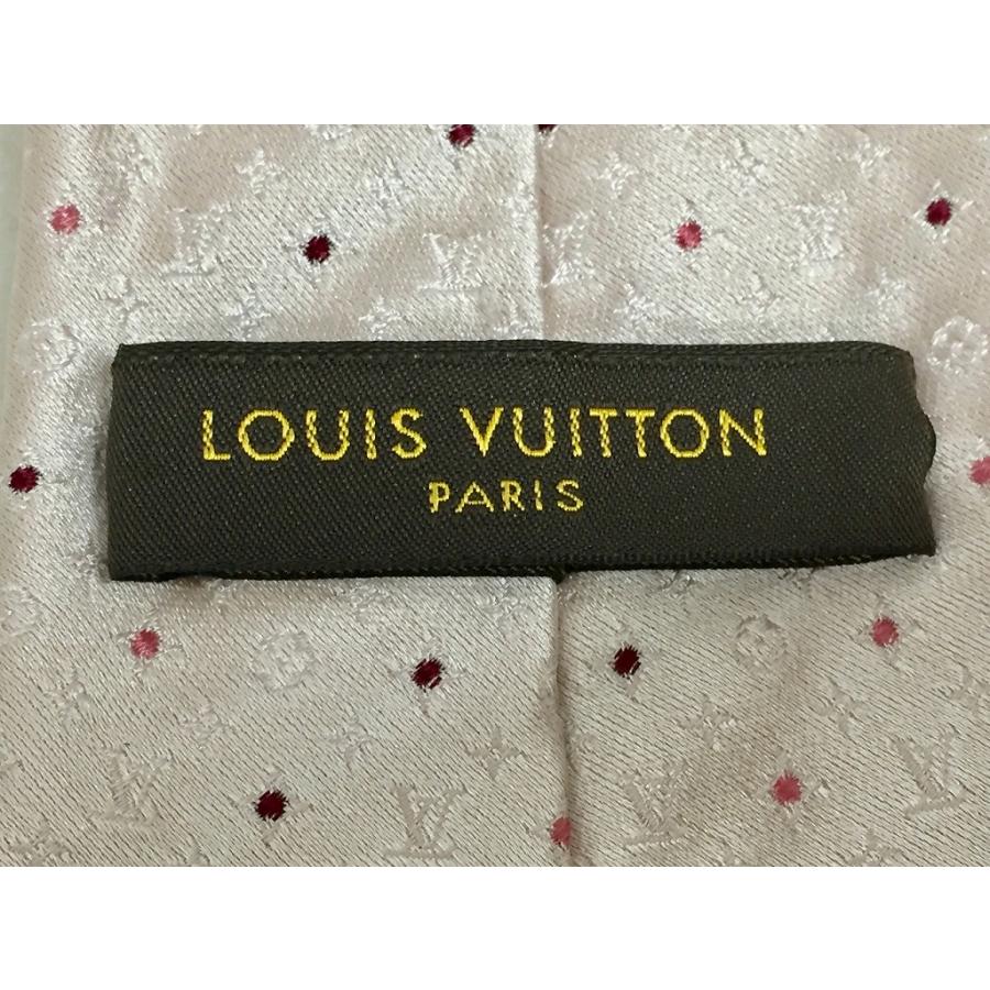 ルイヴィトン LOUIS VUITTON メンズ ネクタイ クラヴァット ドット柄