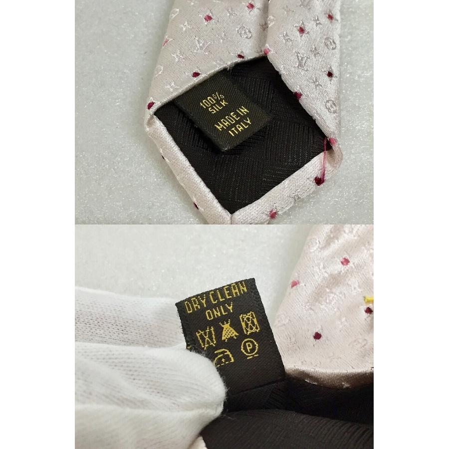 ルイヴィトン LOUIS VUITTON メンズ ネクタイ クラヴァット ドット柄