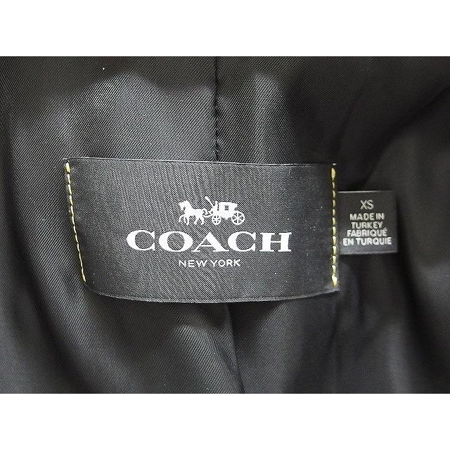 コーチ COACH シングルライダースジャケット レディース