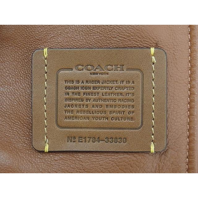 コーチ COACH シングルライダースジャケット レディース コーチ COACH シングルライダースジャケット レディース
