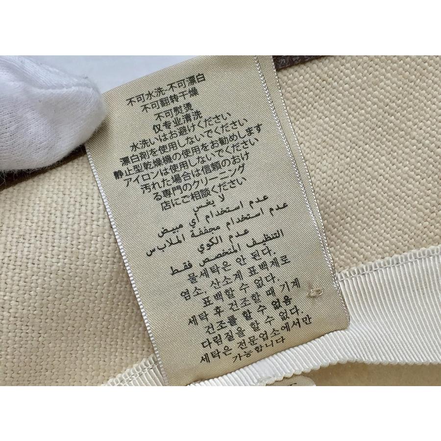 グッチ GUCCI ウェブ ストライプ付き キャンバス フェドラハット