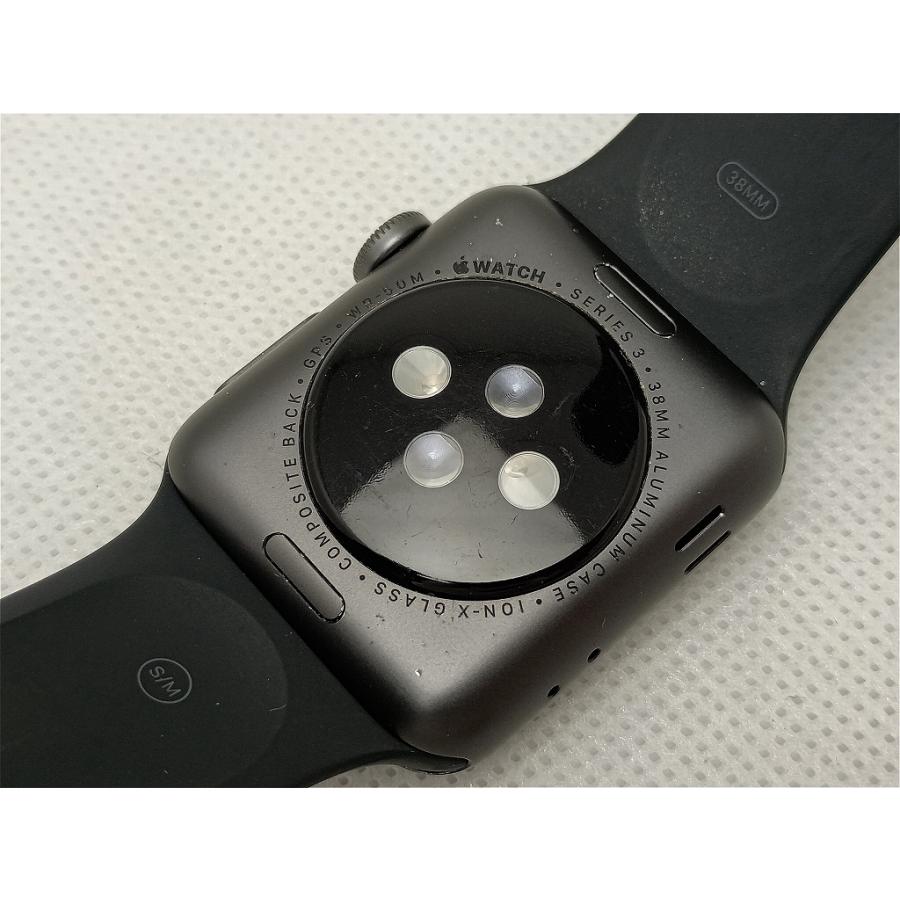 Apple Watch Series 3/GPS/38mm/A1858/スペースグレー〈MTF02J/A〉 (2) ᐈ Apple Watch Series 3 GPS + LTE 38mm Space Gray Aluminum Case