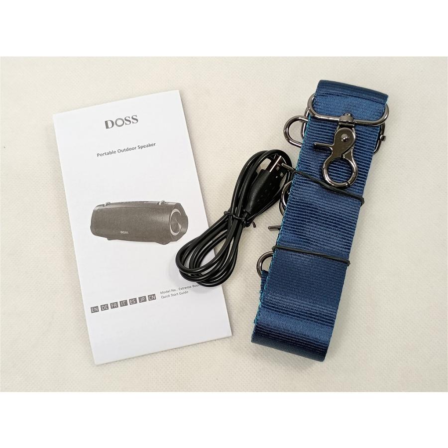 DOSS Bluetoothスピーカー Extreme Boom Pro D100 : ワットマン Yahoo