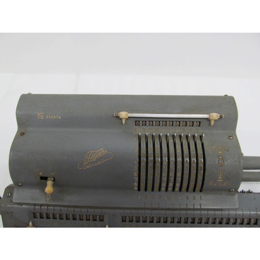 ジャンク品〉タイガー手動式計算機 【公式通販】