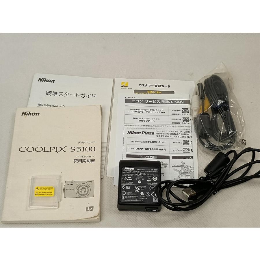 ニコン Nikon コンパクトデジタルカメラ 黒 COOLPIX S5100
