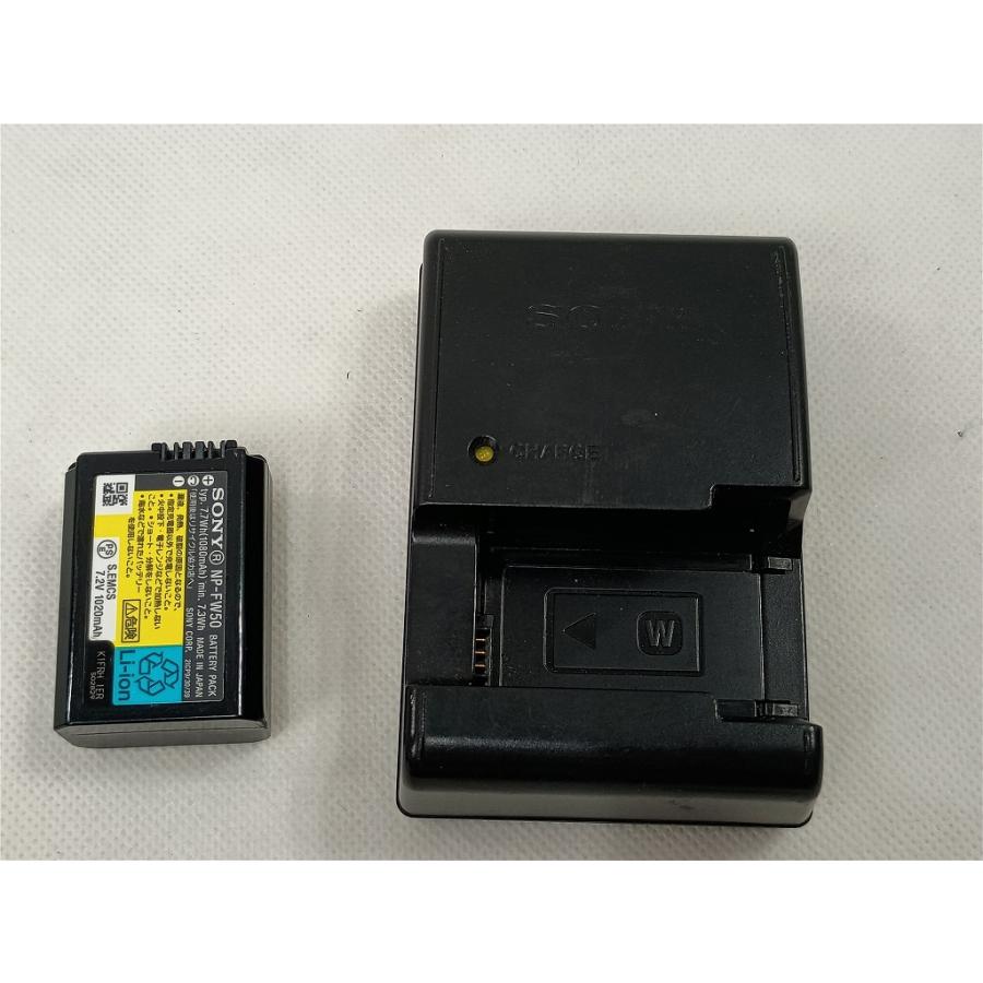 SONY ミラーレス一眼 α NEX-C3 シルバー 充電器 バッテリー ほか SONY