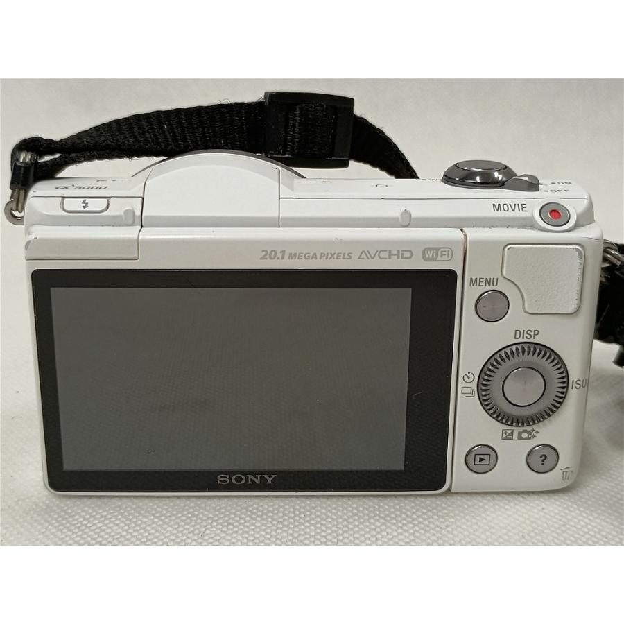 ソニー SONY ミラーレス一眼レフカメラ ホワイト α5000 : ワットマン