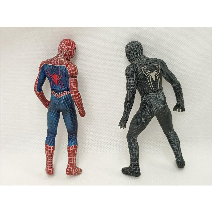 バンダイ BANDAI ソフビ魂 スパイダーマン＆ブラックスパイダーマン