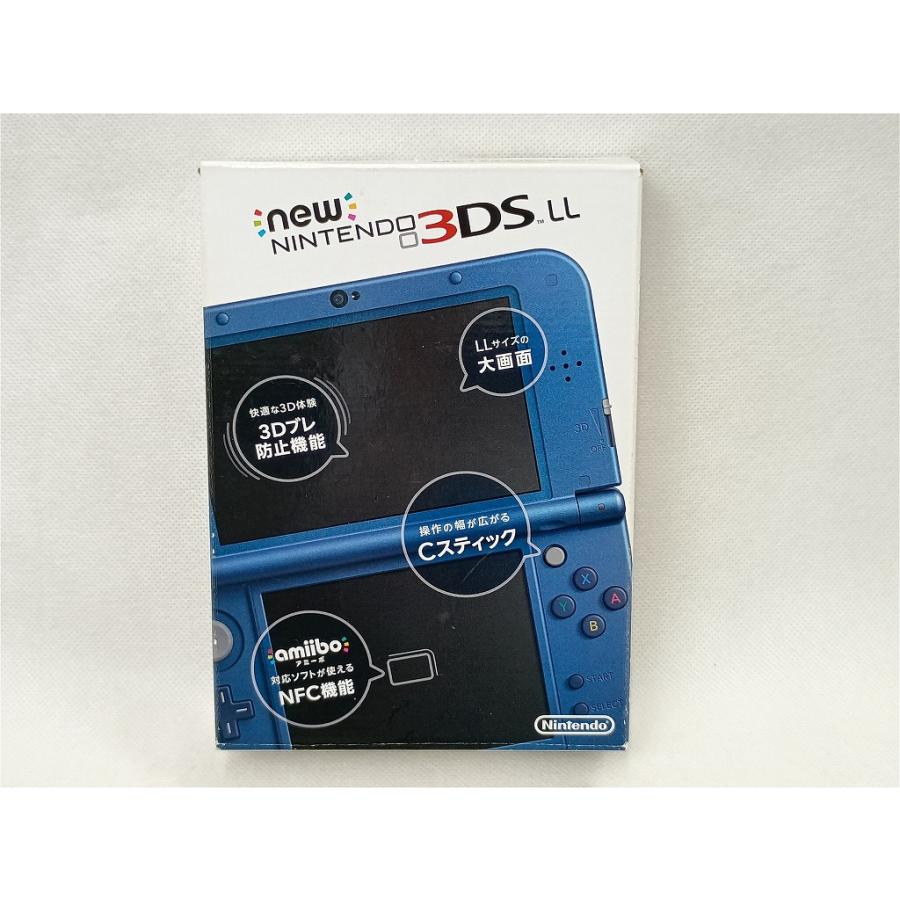 ニンテンドー Nintendo New 3DS LL メタリックブルー RED-001