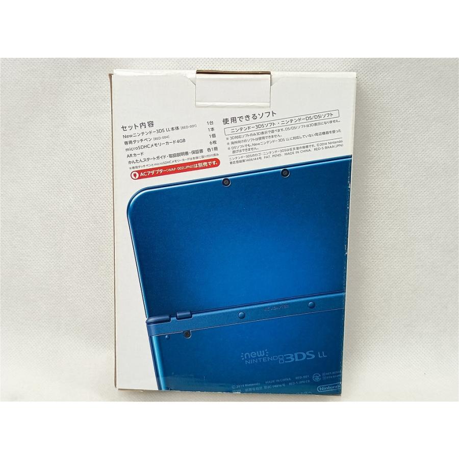 ニンテンドー Nintendo New 3DS LL メタリックブルー RED-001
